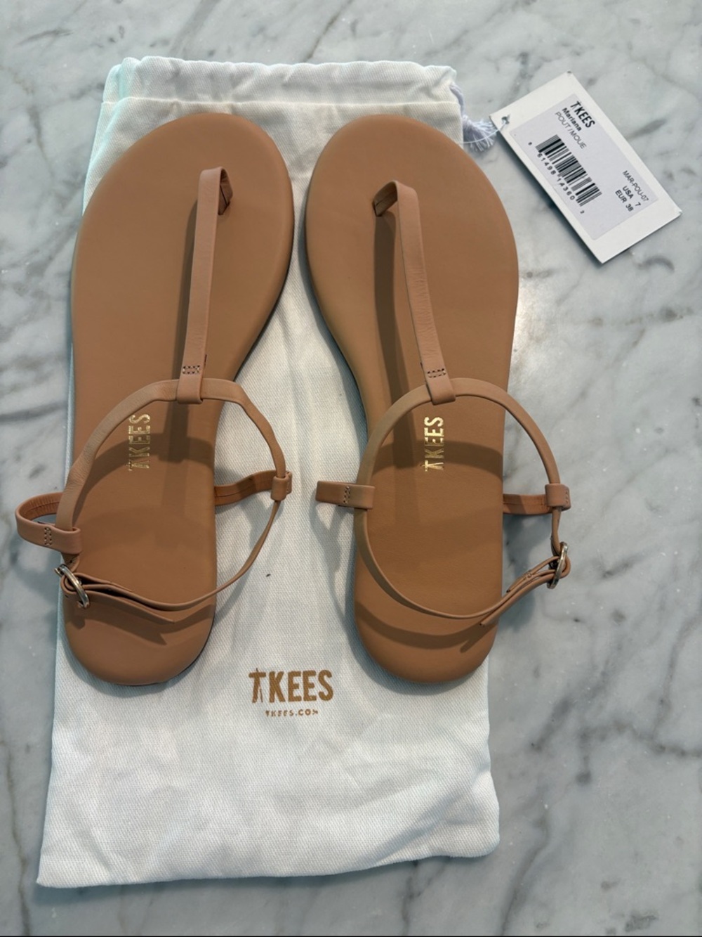 TKEES Mariana Sandals - Pout